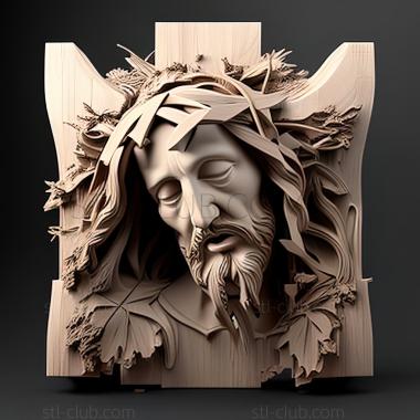 3D model st jesus (STL)